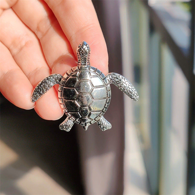 High-Quality Alloy Sea Turtle Pin