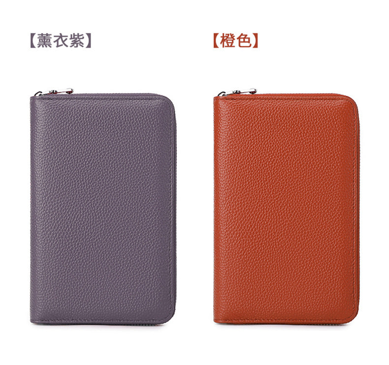 Premium RFID Leather Passport Holder Image 5