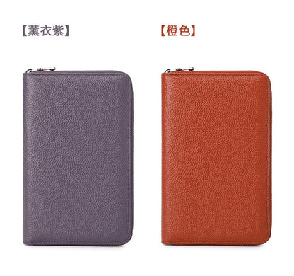 Premium RFID Leather Passport Holder Image 5
