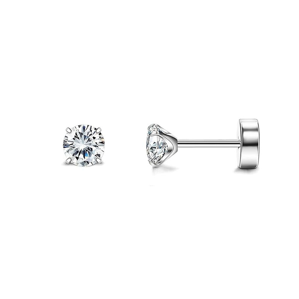 Assorted colors of zirconia earrings - image 6
