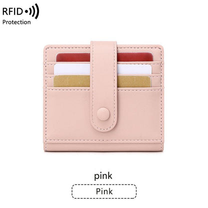 multiple colored wallets displayed together