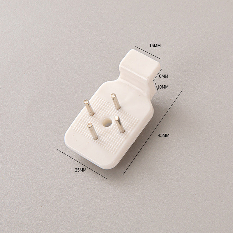 Durable plastic hooks for picture frames