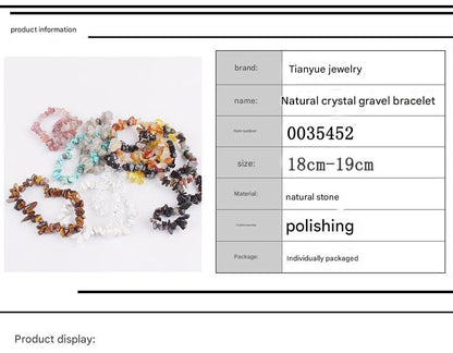 Elegant natural stone bracelets collection image 10
