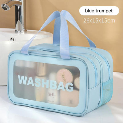 Portable PVC Makeup Organizer in Pink