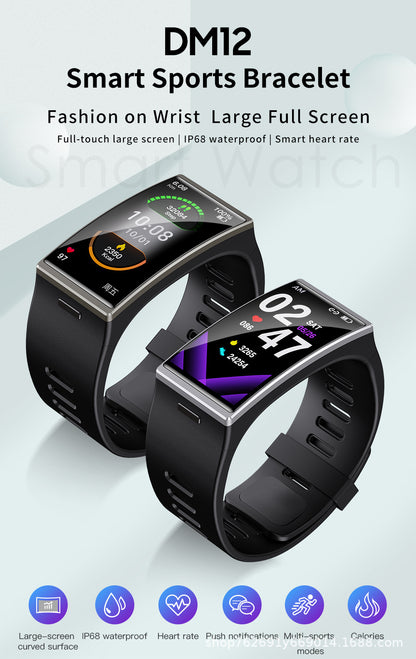 DM12 smartwatch in various colors