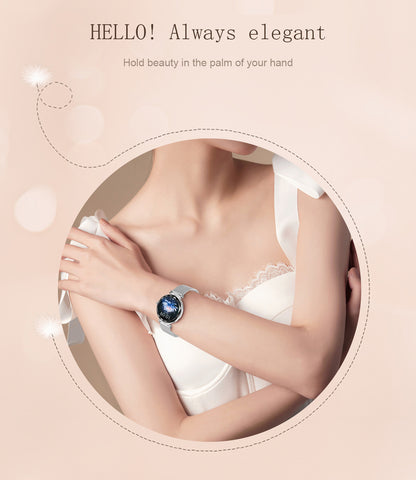 Women's smart bracelet with step counting feature