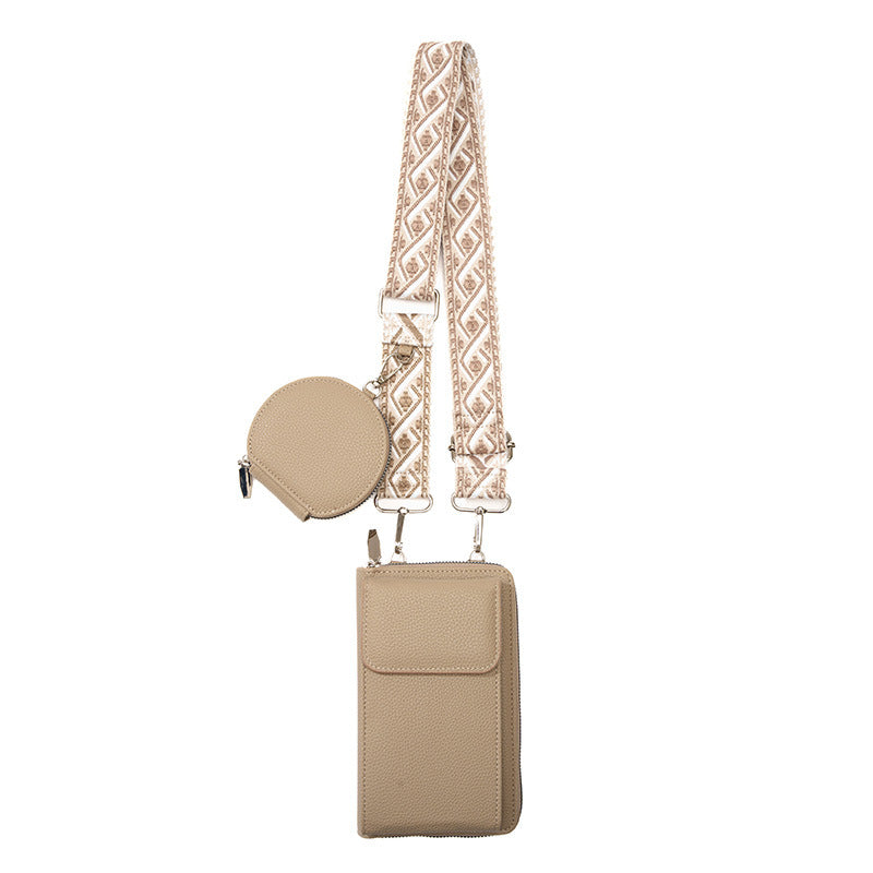 Women's Crossbody Bag in Apricot