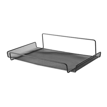 Sleek router shelf in black