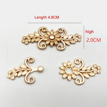 Stylish metal clasp for Hanfu costume