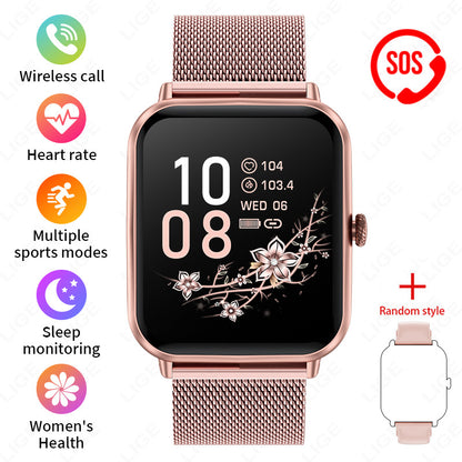 Waterproof smartwatch for fitness tracking