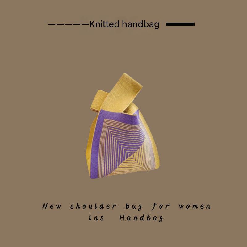 Knitted Tote Bag Color Variants