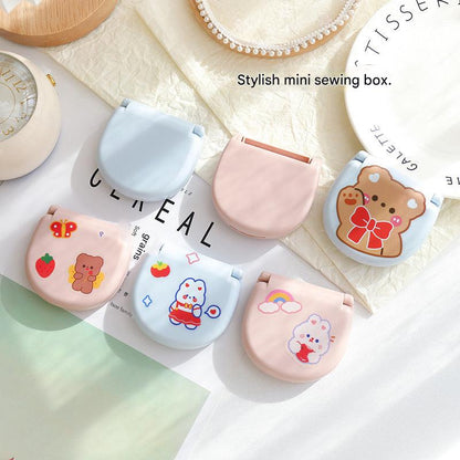 Mini sewing kit blue color