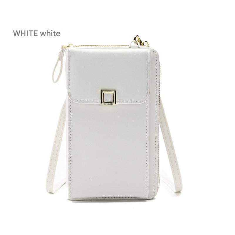 Stylish women's crossbody bag in PU leather