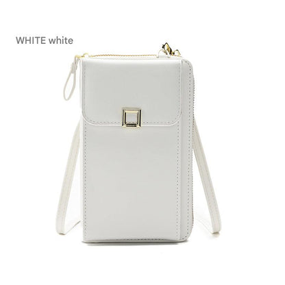 Stylish women's crossbody bag in PU leather