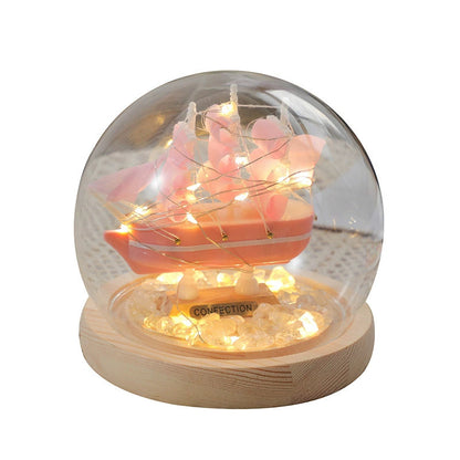 sailboat design night lamp image 3