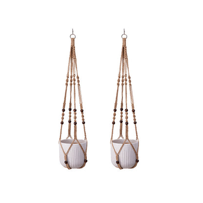 Handcrafted hanging plant basket image 1