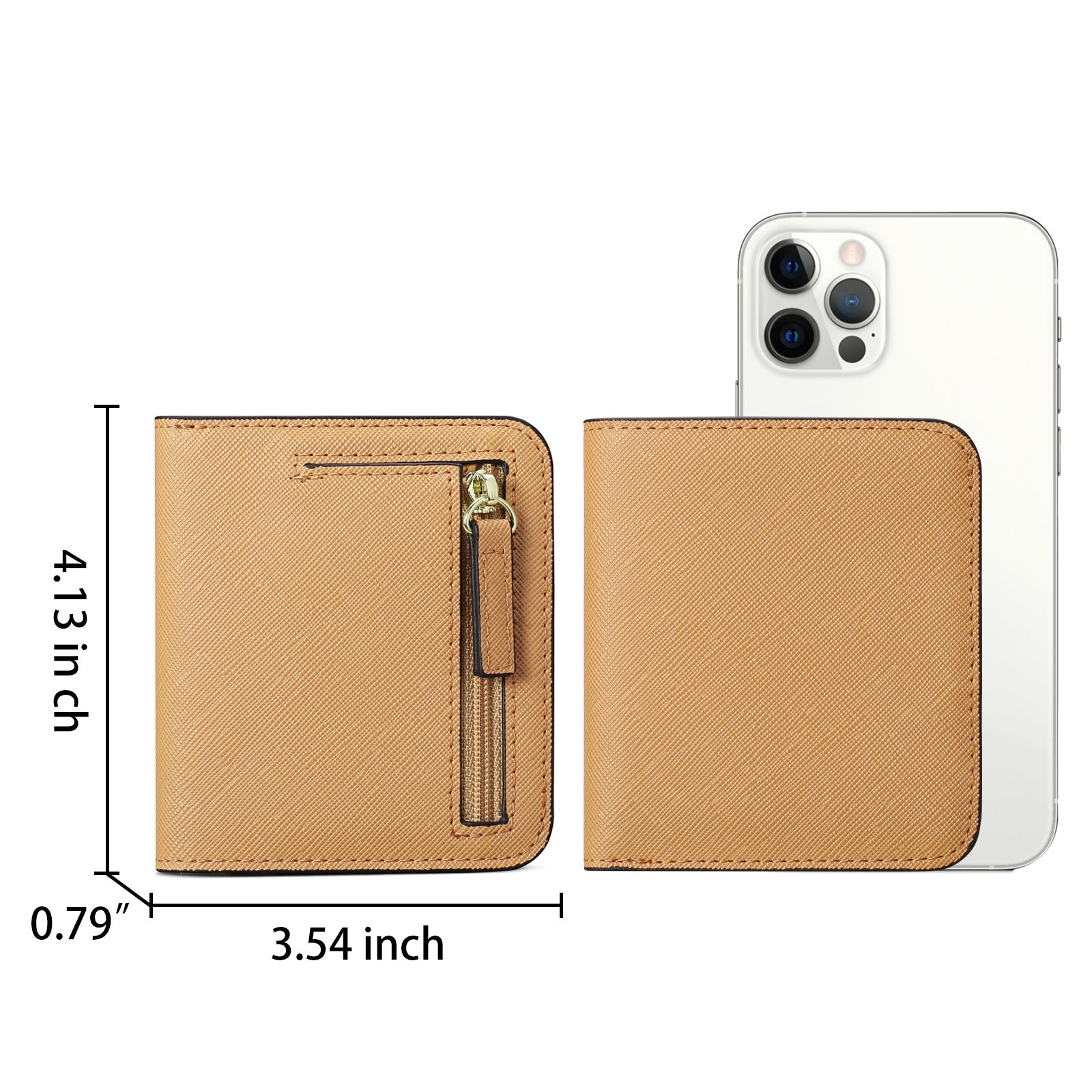 Cherry blossom pink slim wallet