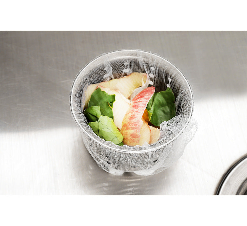 Image showing a pack of 100 kitchen drain filter bags - image 7