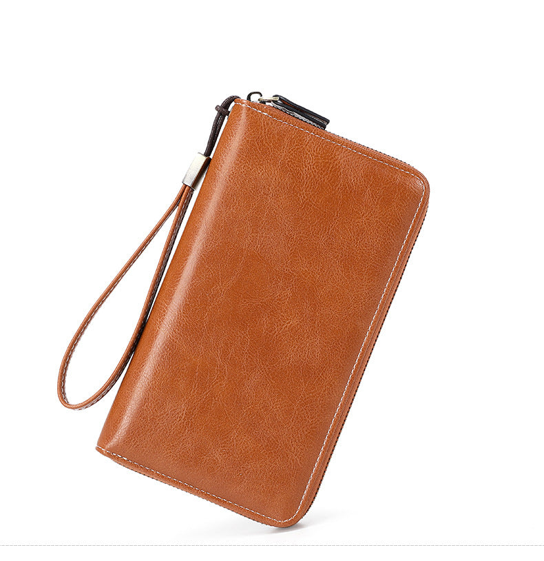 RFID women's wallet in pink color