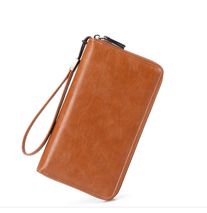 RFID women's wallet in pink color