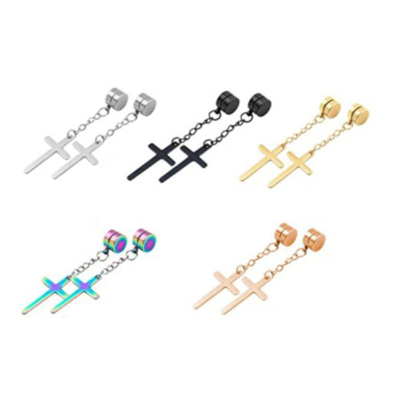 Trendy chain earrings for students - image 4
