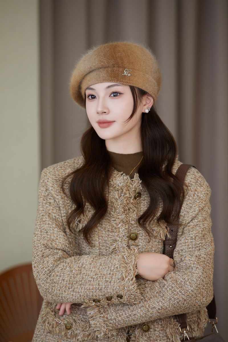 Fashionable Winter Rabbit Fur Beret