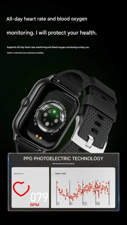 F12 Smartwatch curved screen image 1