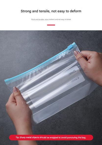 Leak-proof refrigerator storage bags