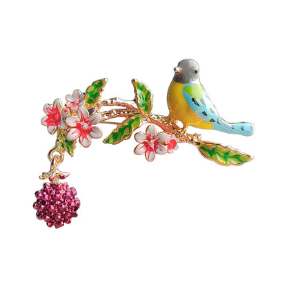 Unique Bird Pin for Clothing Image 4