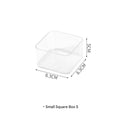 Stackable Storage Box Square S (Pack of 2)