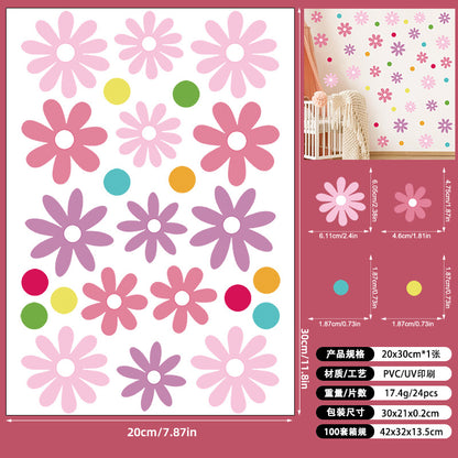 Colorful decorative wall art for baby's bedroom
