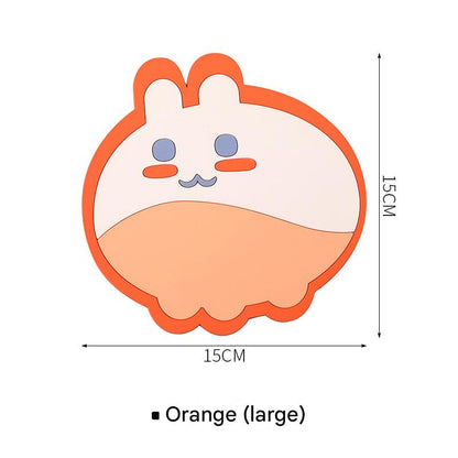 Colorful Cartoon Table Mat - Red