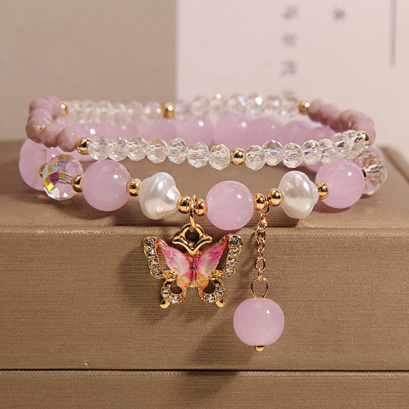 Butterfly Crystal Bracelet Image 1
