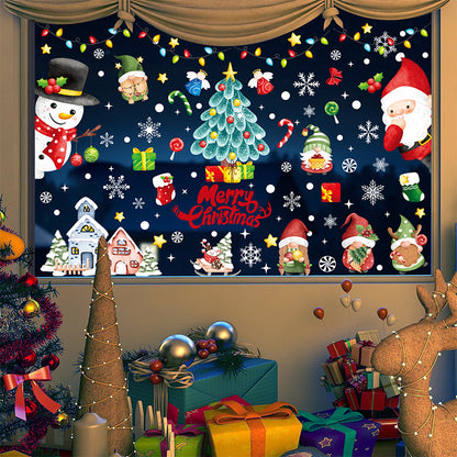 Christmas decoration cling art 3