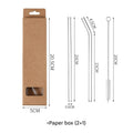 Box Set - [2 Straws + 1 Cleaning Brush] (Pack of 2)