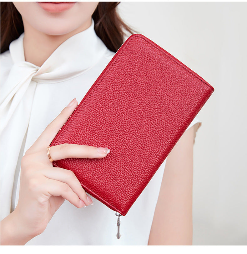 Premium RFID Leather Passport Holder Image 7