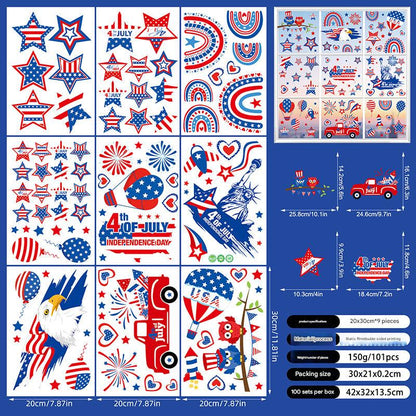 USA flag gnome decoration 4