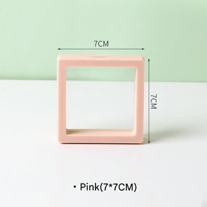 Portable Transparent Jewelry Storage Box