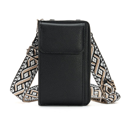 Stylish Women's Crossbody Bag in Black