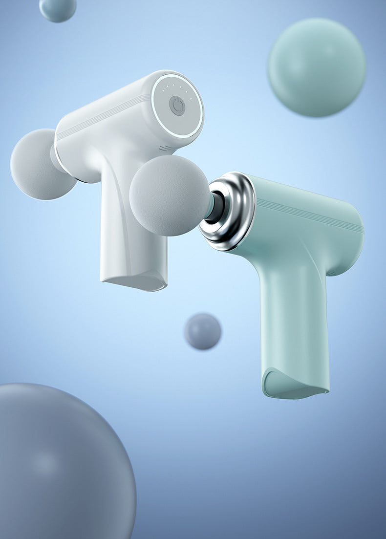 Rechargeable massage gun with charging cable