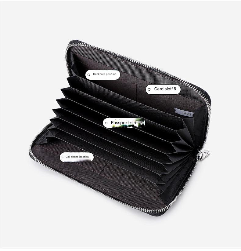 Premium RFID Leather Passport Holder Image 9