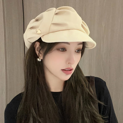 polyester beret hat for winter