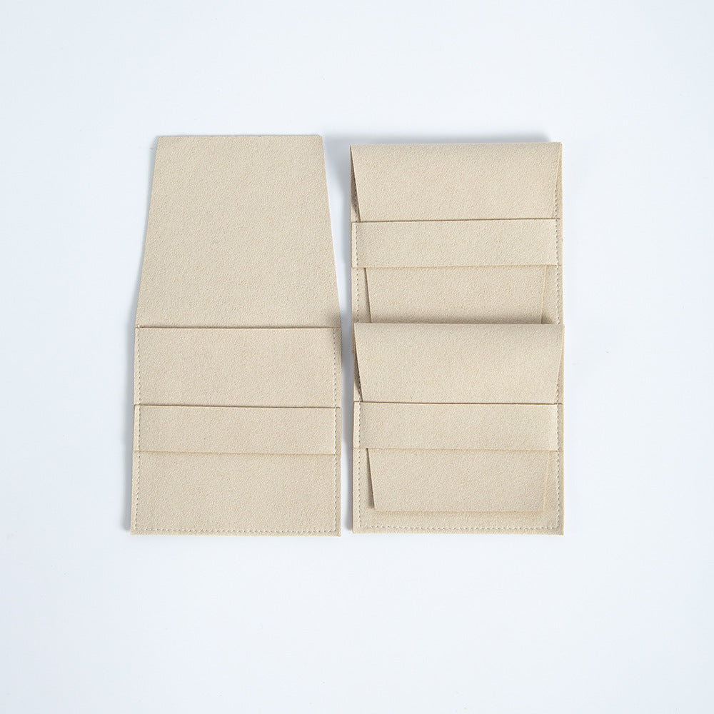 Compact jewelry storage pouch for rings image 3