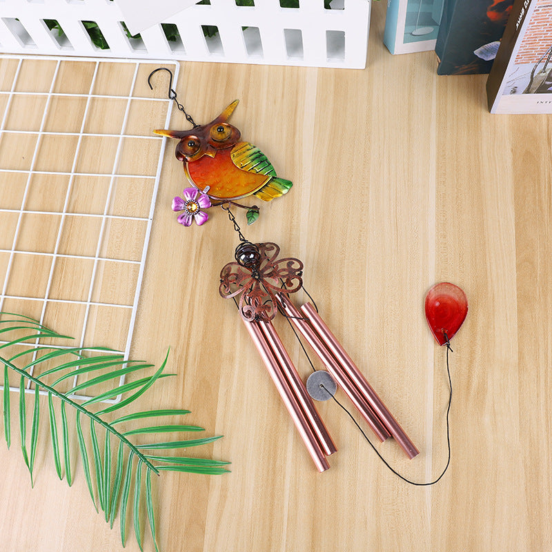 owl wind chime image 1