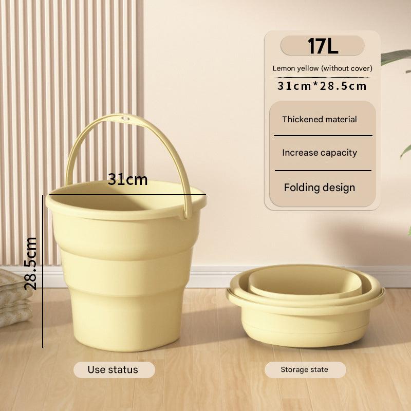 Portable fishing bucket with water