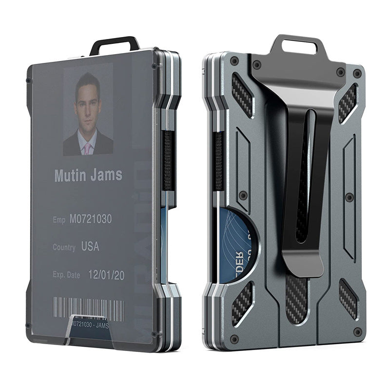 Transparent ID Holder Wallet Image 2