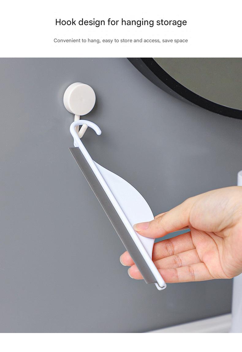 mini silicone squeegee for bathroom
