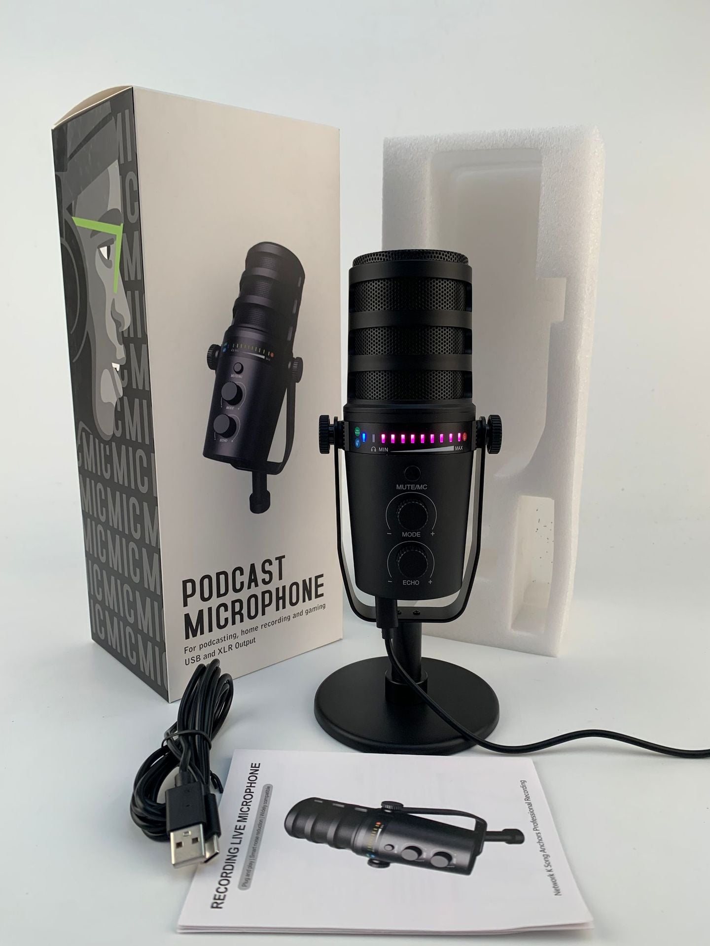 MV7 microphone for singing