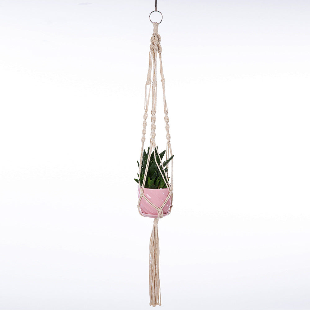 Durable cotton plant hanger showing different pots - image 6