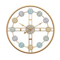 402050 (Roman + Numbers) Gold Frame + Gold Hands 16 inches